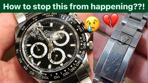 should i worry about scratching my rolex